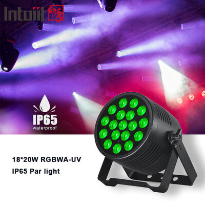 ไฟพาร์ LED RGBAW UV กันน้ำ IP65 18x20w