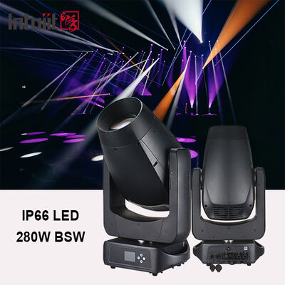 แสงฉายฉาก LED มืออาชีพ 280W CMY BSW 3in1 Beam Spot Wash Moving Head Light กับ DMX512 ระบบควบคุม