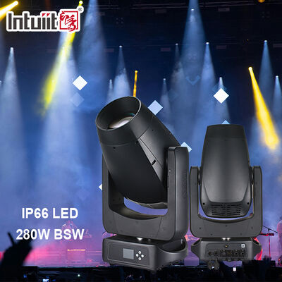 ไฟฟ้ากลางแจ้ง 280W LED Beam Spot Wash Moving Head Light CMY สายผสมแสงประสิทธิภาพเวทีสําหรับสวนสนุก งานงานงานแต่งงาน