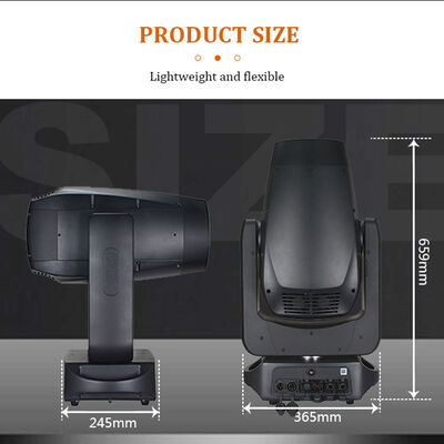 ไฟฟ้ากลางแจ้ง 280W LED Beam Spot Wash Moving Head Light CMY สายผสมแสงประสิทธิภาพเวทีสําหรับสวนสนุก งานงานงานแต่งงาน