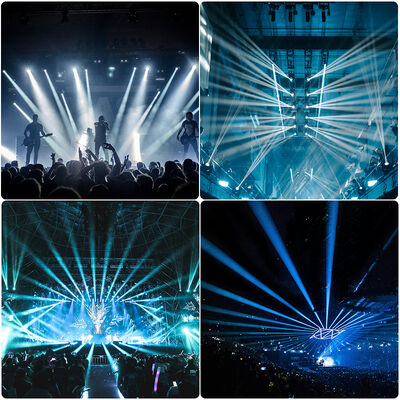 ไฟฟ้ากลางแจ้ง 280W LED Beam Spot Wash Moving Head Light CMY สายผสมแสงประสิทธิภาพเวทีสําหรับสวนสนุก งานงานงานแต่งงาน