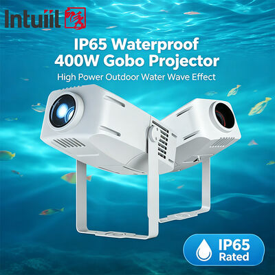 ไฟฉายน้ำวน IP65 400W — เอฟเฟกต์คลื่นน้ำแบบไดนามิก LED DMX512 สำหรับภายนอกอาคาร, สระว่ายน้ำ & เวที