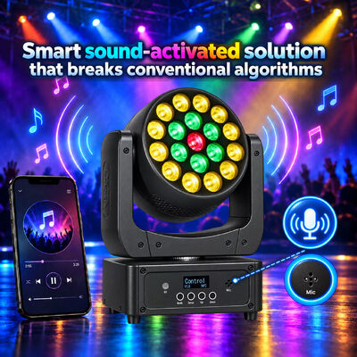 19x8w Rgbw 4in1 ขับเคลื่อนหัวล้างแสง dj ดิสโก้ LED ไฟเวที