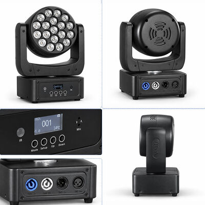 19x8w Rgbw 4in1 ขับเคลื่อนหัวล้างแสง dj ดิสโก้ LED ไฟเวที