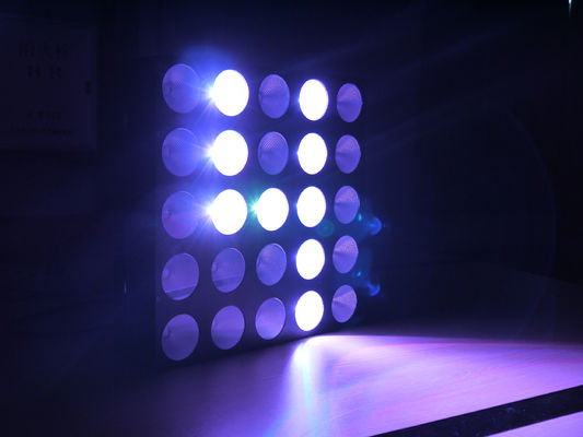 5 × 5 ซัง RGB 3 ใน 1 เอฟเฟกต์แสงเวทีในร่ม