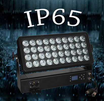 City Color Wash 400W Led Wall Washer Light RGBW 4in1 อลูมิเนียมสับสน IP65 DMX512