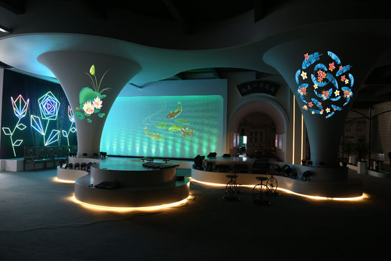 100W ไฟ LED โฆษณา Gobo โลโก้โปรเจคเตอร์ความละเอียดสูงสำหรับสวนสาธารณะกลางแจ้ง