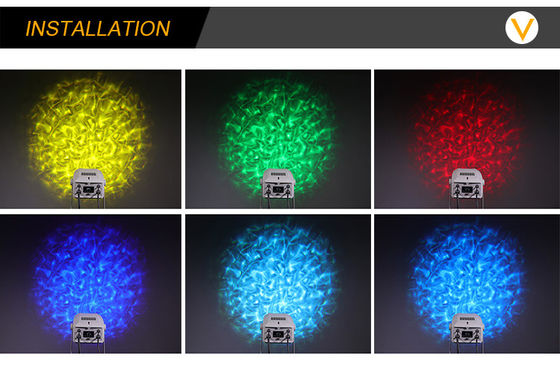 Waterproof 200w Outdoor Event Water effect Projector สำหรับ Garden Bridge Park