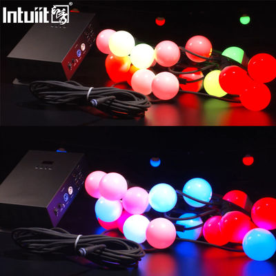 ไฟวันหยุด LED หลอดไฟสตริง พิกเซล LED Light กันน้ํา Dmx Rgbw หลอดไฟหลายสี ไฟหลอดไฟสตริง