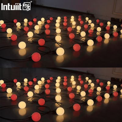 ไฟวันหยุด LED หลอดไฟสตริง พิกเซล LED Light กันน้ํา Dmx Rgbw หลอดไฟหลายสี ไฟหลอดไฟสตริง
