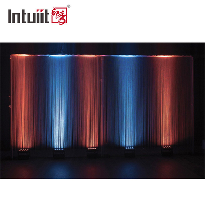 ไฟ LED แบบใช้พลังงานจากแบตเตอรี่ ABS 72W Rgbw + UV 4 In 1 Wireless Led Uplight