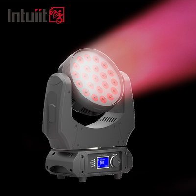 RGBW 4 - In - 1 Zoom 5-60 องศา LED Beam Moving Head Light มุมกว้าง 12x10W