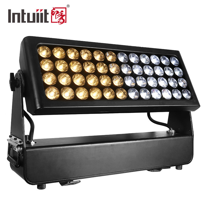 RGBW 4 ใน 1 ไฟฟ้า LED ดาวน้ําท่วมภายนอก แรง DMX 200W 400W 800W 1500W