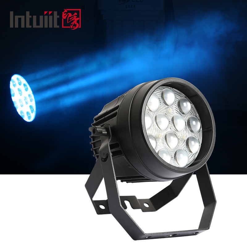 IP65 LED Zoom Par Light Outdoor กันน้ํา 12x10W RGBW 4 ใน 1 Quad สีเต็ม