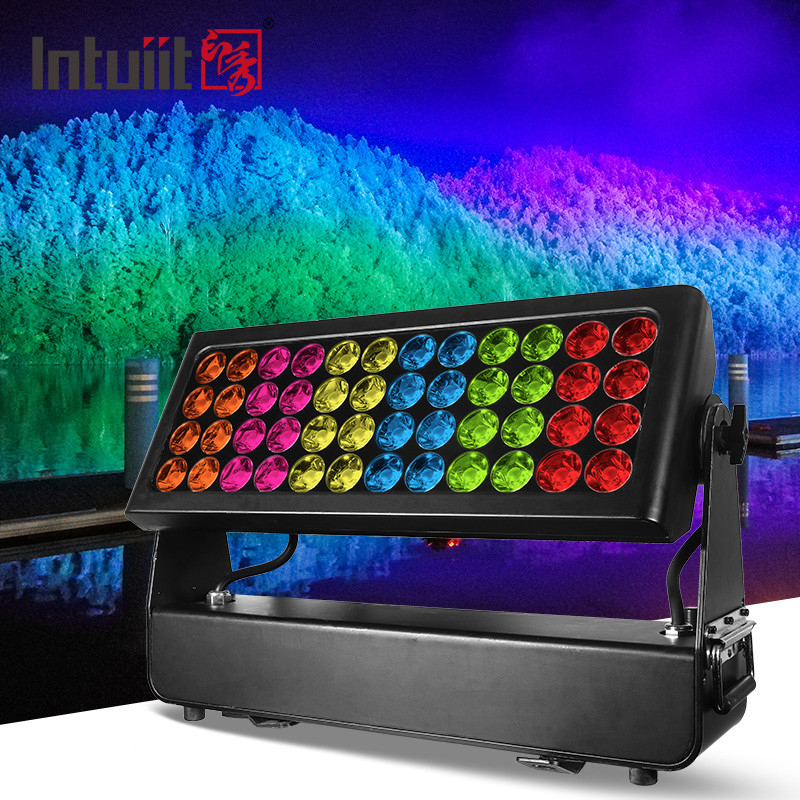 อาคารกลางแจ้ง 1500w Rgbw ไฟเวที LED 4 ใน 1 ไฟเวทีสีเมือง Led กันน้ำ