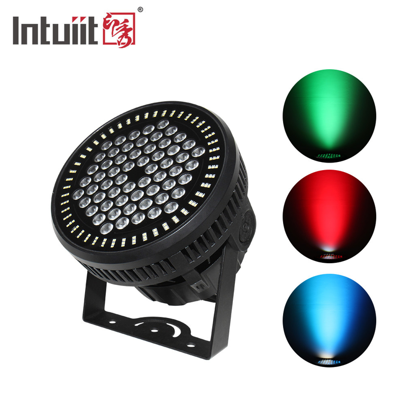 ไฟฟ้า LED 60x12W RGBW 4in1 สีเต็ม LED Par Light สําหรับการแสดงบาร์แต่งงาน