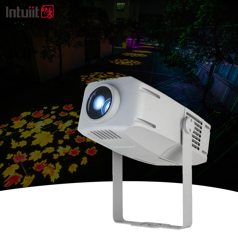 โปรเจคเตอร์ 400w โปรเจคเตอร์โลโก้โฆษณา สําหรับโฆษณากลางแจ้ง เครื่องเปลี่ยนภาพหลายตัว โปรเจคเตอร์ LED โกโบ