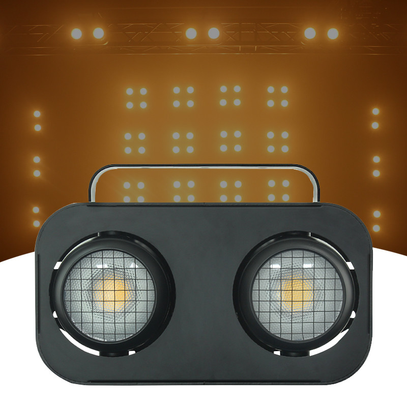 มืออาชีพ 2 ตา ความสว่างสูง Blinder Light 2X90W Cob Led Stage Par Audience Light