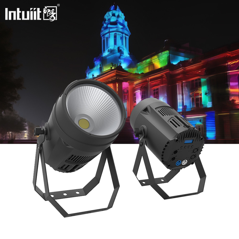คุณภาพสูง กันน้ํา IP65 DMX512 Par Spot 200w Cob Led Par สําหรับงานแต่งกลางแจ้ง