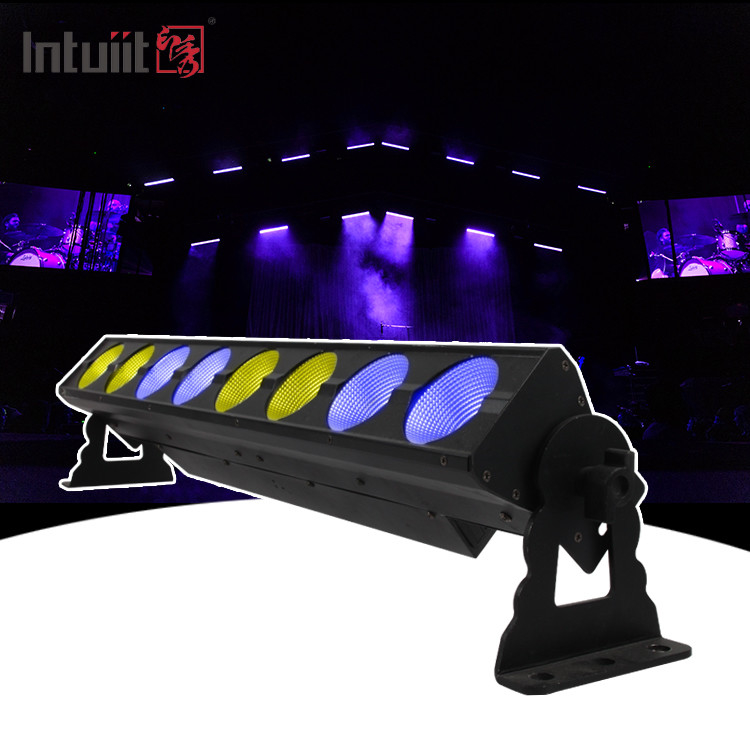 IP65 8*15W Led stage light With DMX RDM LED wall washer dj bar light rgb pixel led bar stage light แสง LED ดําเนินการในเวที