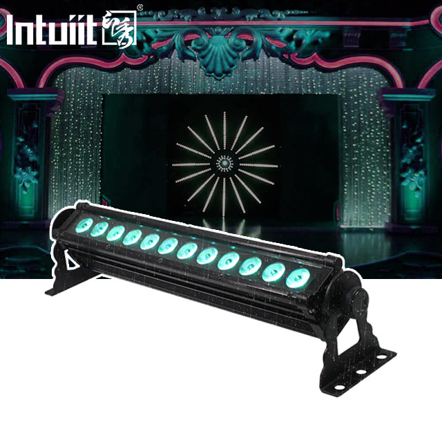 12x3W LED แสงล้างผนัง Bar RGB 3in1 0.5 Meter Beam ล้างผนังสําหรับบาร์ ดิสโก้ ปาร์ตี้ LED ล้างผนัง แสง