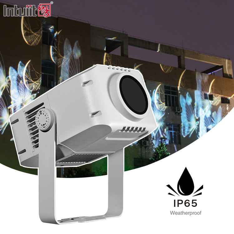 100w IP65 โลโก้ โปรเจคเตอร์ แหลม โกโบ้ ไฟกลางแจ้ง 7+1 Rotating โกโบ้ โป้โฆษณามืออาชีพ