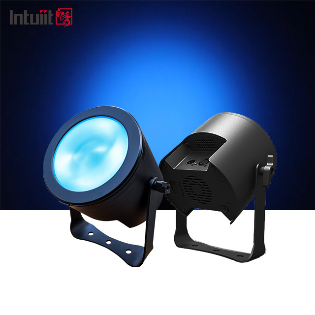 LED COB Par Light RGBW 4in1 Dj DMX Control 120W ดิสโก้ พาร์ตี้ แสงเวทีสําหรับงานแต่งดิสโก้ dj ละคร