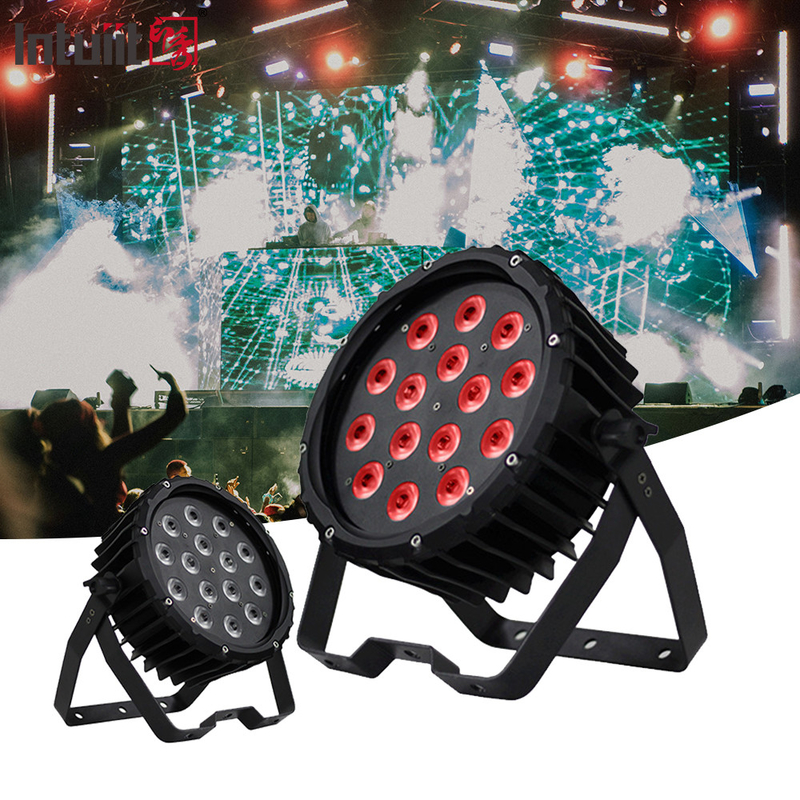 90w RGBW DMX512 4-in-1 LED Par Lights ผลการส่องแสงเวทีสําหรับ DJ Disco Bar Party