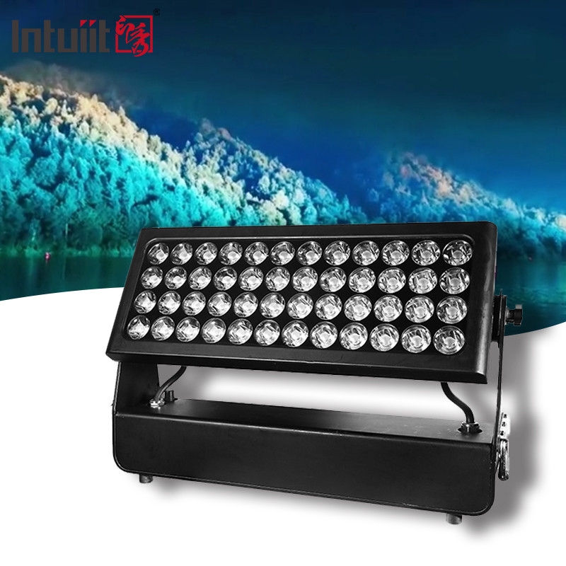 1500W เครื่องล้างผนัง IP65 แสงเวที RGBW แสงฉายแสง กันน้ํา แสงภูมิทัศน์ DMX512 สีเต็ม LED ไฟฟ้า