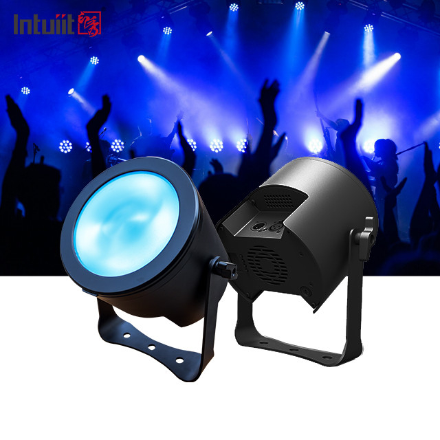120W RGBW COB LED Par Light DMX Stage DJ Par Can Light Blinder Light สําหรับโรงแรมโรงละคร