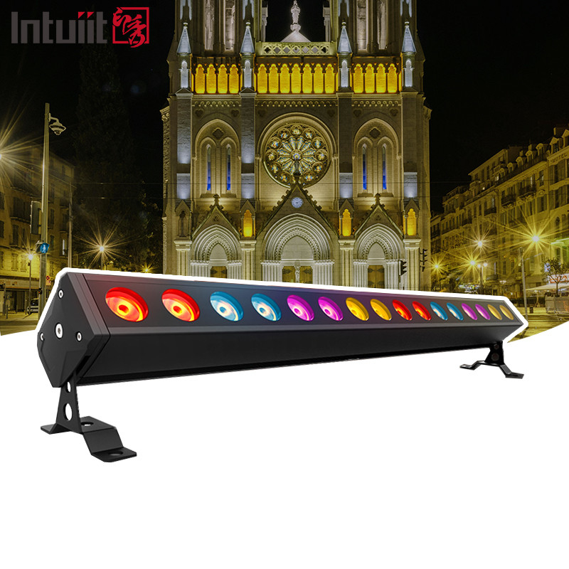 16x5w แสงล้างผนังกันน้ํา RGBW LED แสงบันเทิงบาร์สําหรับงานแต่งในสโมสรกลางคืน