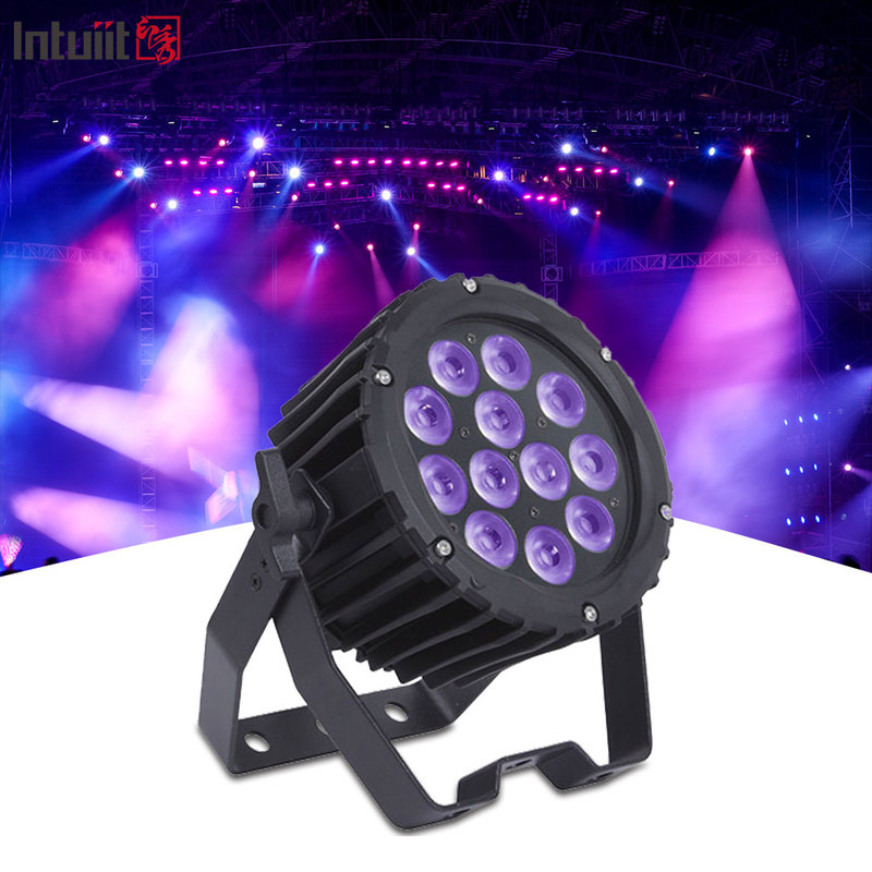 ความสว่างสูง 12x3W 3In1 Rgb Led Par Light 12 Led Par Can สเตจไลท์ บาร์ Dj Wedding