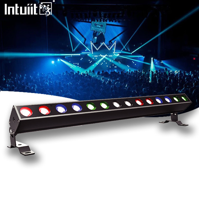 DMX RGBW เปลี่ยนสี 14x10w ล้างบาร์แสง IP65 LED Wall Washer นอก