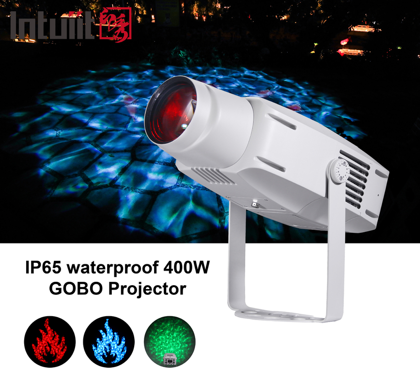 โปรเจคเตอร์โฆษณา Gobo ภายนอก 400W พลังงานสูง