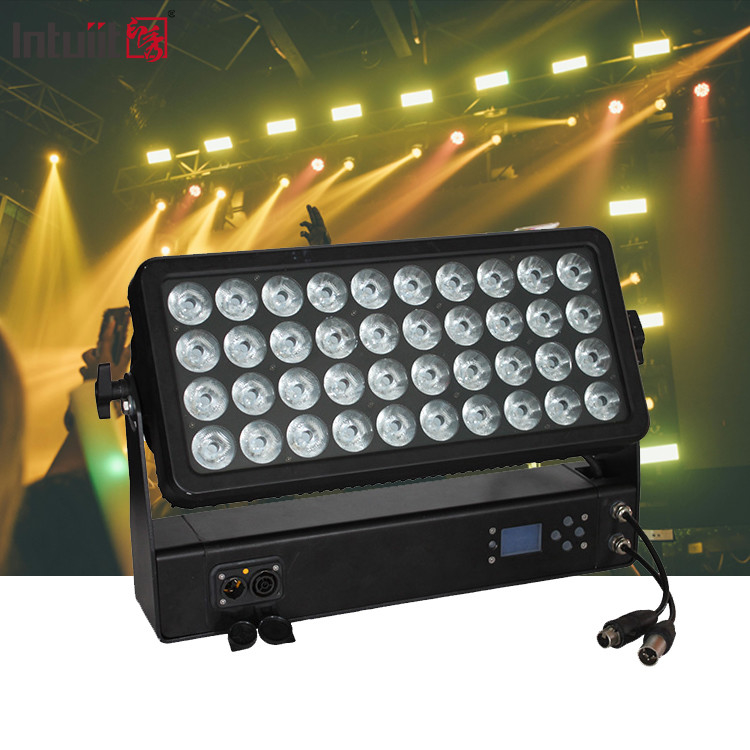 กันน้ํา 400W RGBW 4In1 ล้างแสงเมืองสี IP65 LED Wall Washer สําหรับกลางแจ้ง