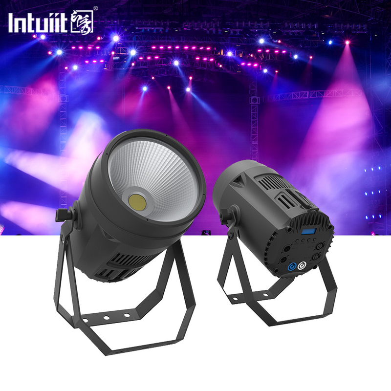 200w RGBW Dmx512 COB Light อลูมิเนียม แสงเวที สตูดิโอโรงละคร Cob Led Par Light