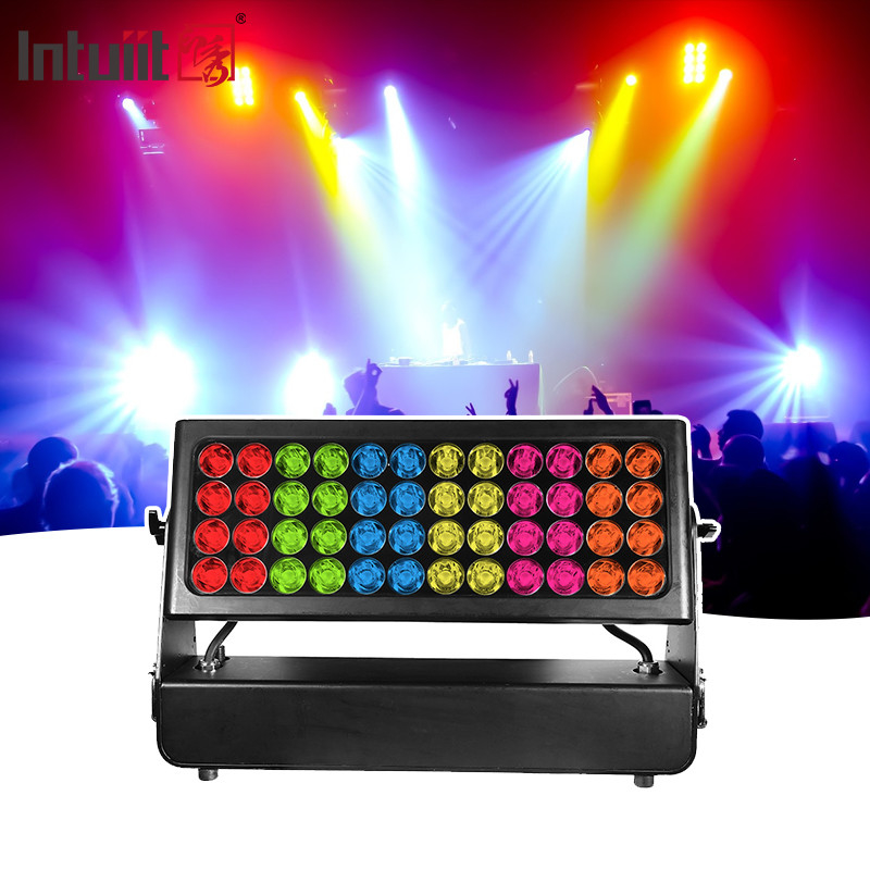 อาคารล้าง 1500w LED City Color กันน้ํา 4in1 RGBW DMX512 แสงล้างผนัง LED
