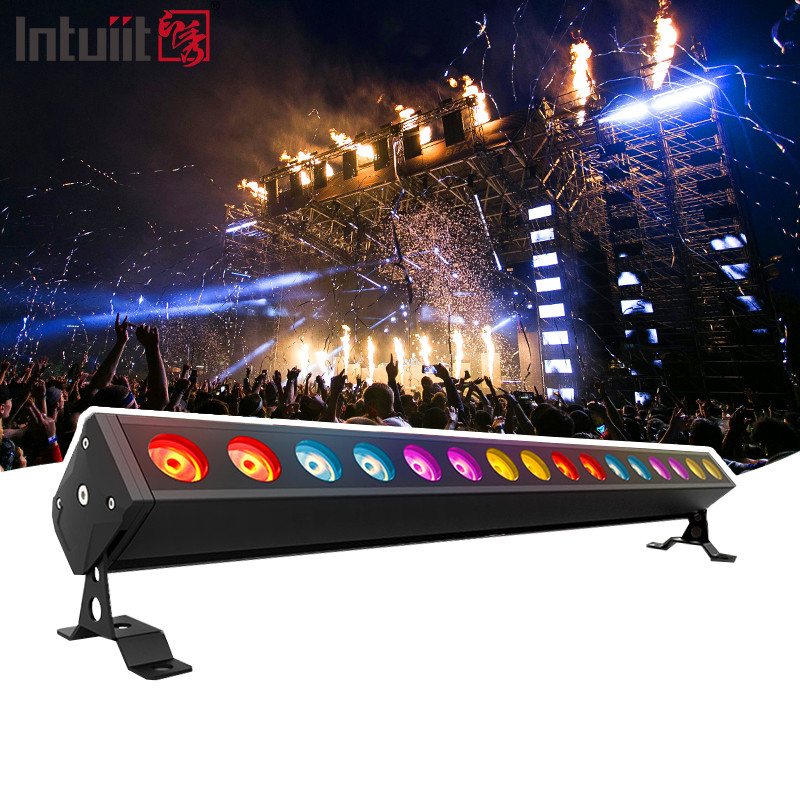 สีเมือง 16x5W แสงล้างล้างกลางแจ้ง แสงน้ําท่วม แสงล้างเวที LED RGBW