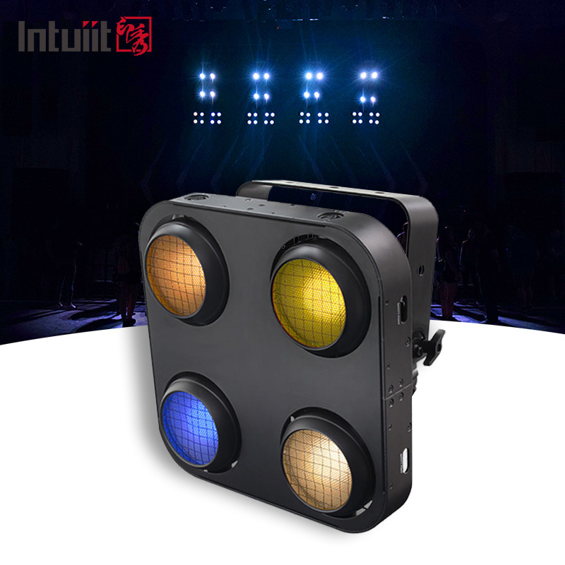 Ip65 4x90w แอมเบอร์+สีขาว RGB LED Cob ผู้ชม แสงตาล