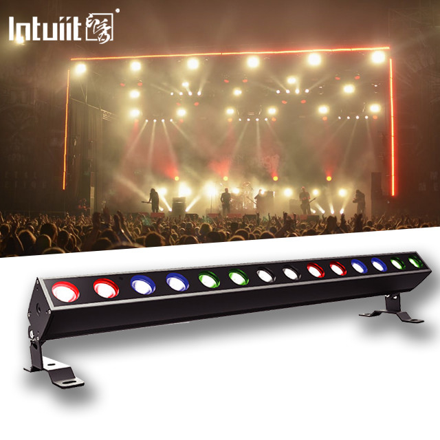 โครงการโครงการสร้างภูมิทัศน์ การส่องแสง บาร์ภายนอก กันน้ํา 14x10W RGBW Led Wall Washer CE