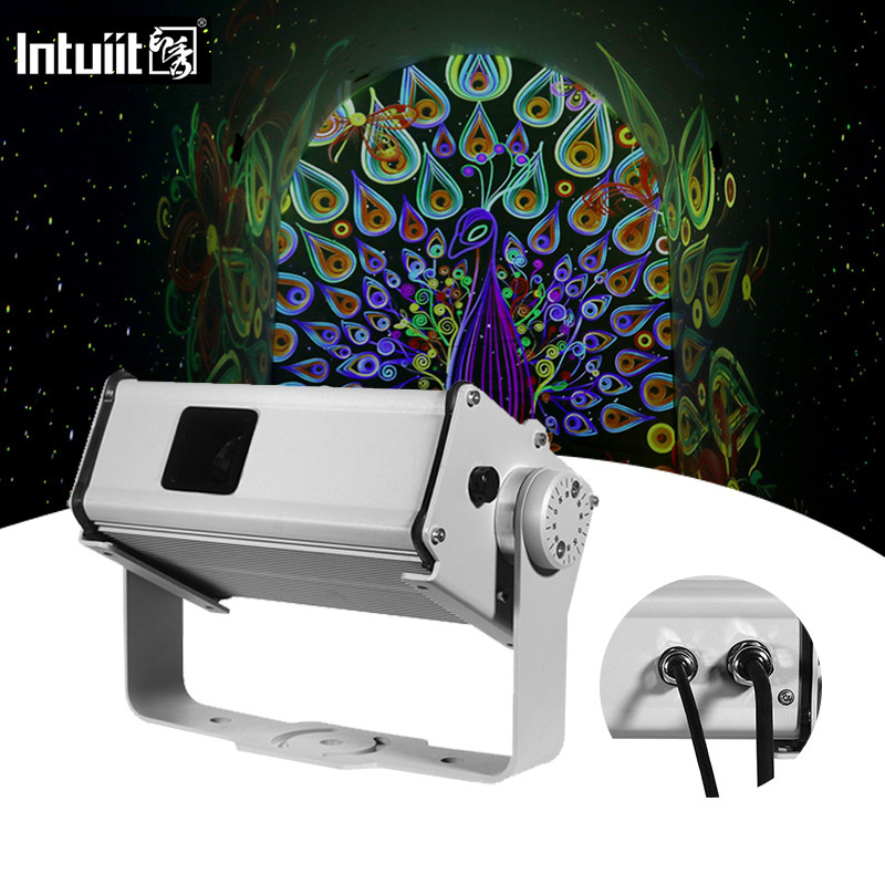 IP65 กันฝน แอนิเมชั่นคริสต์มาสต์ RGB เลเซอร์โปรเจคเตอร์สําหรับงานแต่งตกแต่ง ดาวฟ้า ดาวเทียมแสงเลเซอร์ ไฟไฟเลเซอร์