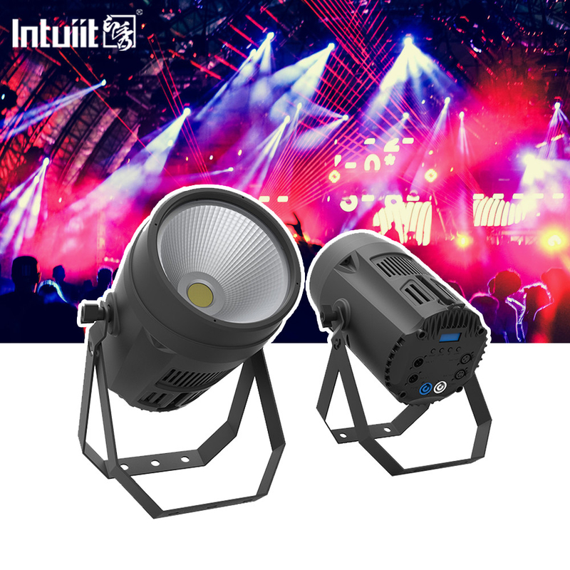 พลังงานสูง 200w RGBW COB กันน้ํา par สามารถจุดแสงเวทีสําหรับ Bar Disco งานแต่ง