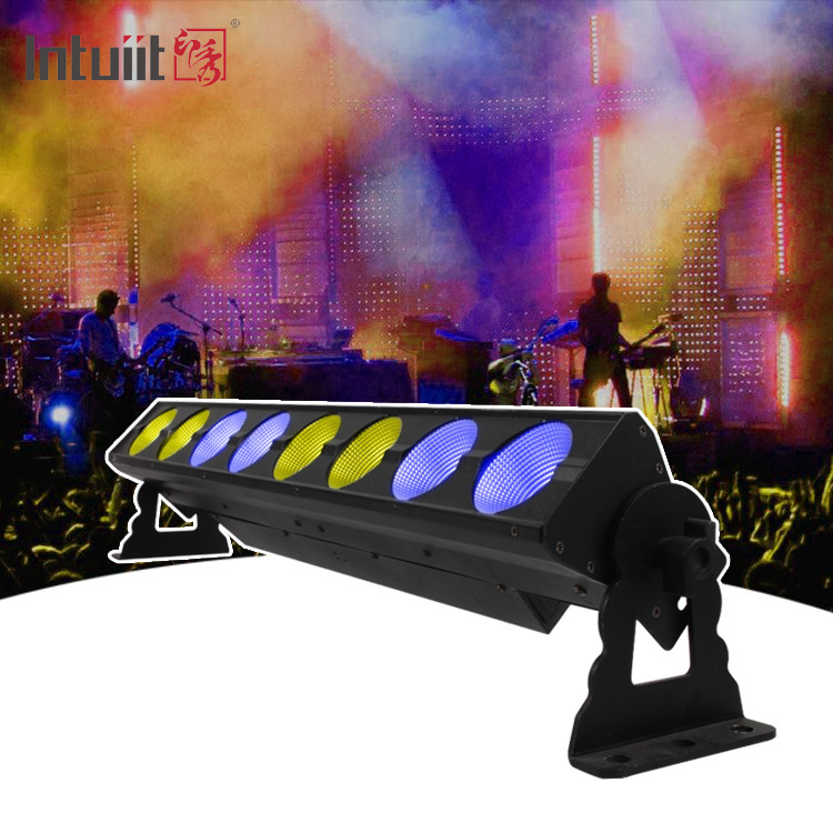 8x15W Led Wall Washer แสงสว่างภายนอก 3in1 พร้อมไฟ Dmx512 สําหรับอาคารภายนอก