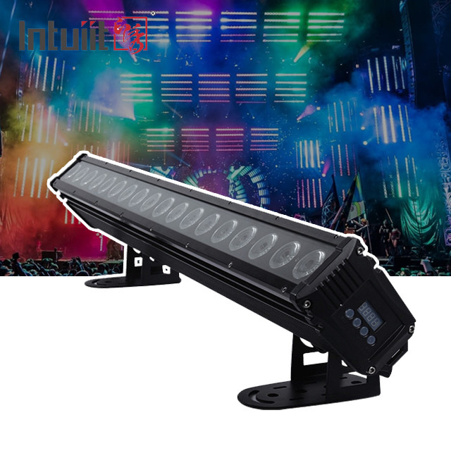 18x8W DMX512 RGBW 4 ใน 1 เครื่องล้างผนัง ไฟ LED กลางแจ้ง ไฟเส้นสําหรับการสว่างเวทีปาร์ตี้