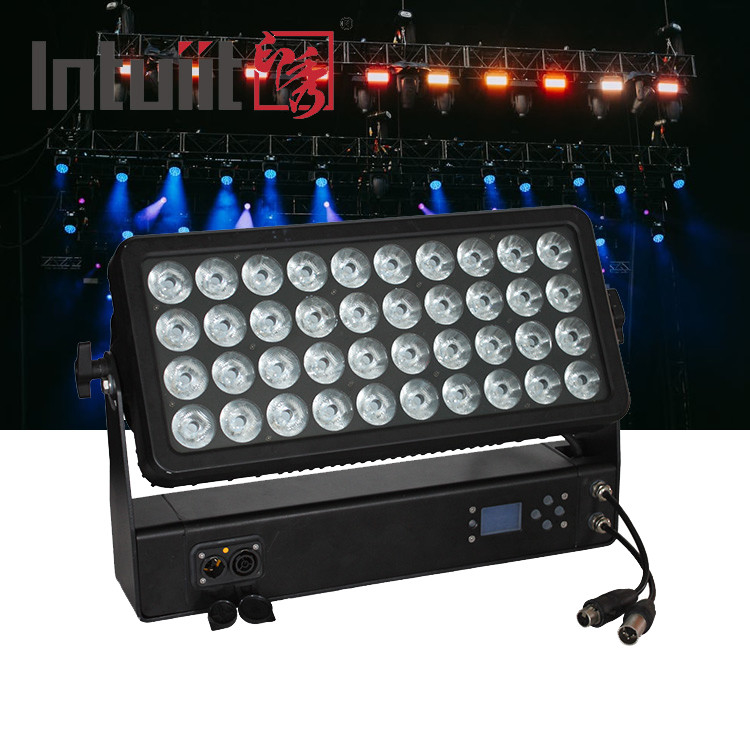 City Color Wash 400W Led Wall Washer Light RGBW 4in1 อลูมิเนียมสับสน IP65 DMX512