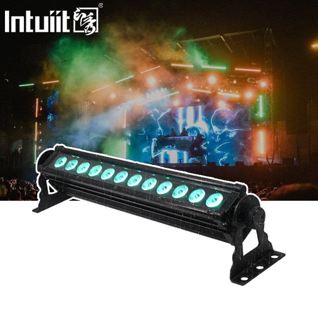 12X3W ดีไซน์ใหม่ Outdoor LED Wall Washer IP65 กันน้ํา DMX RGBW LED Wall Washer ไฟสําหรับอาคารสถาปัตยกรรม