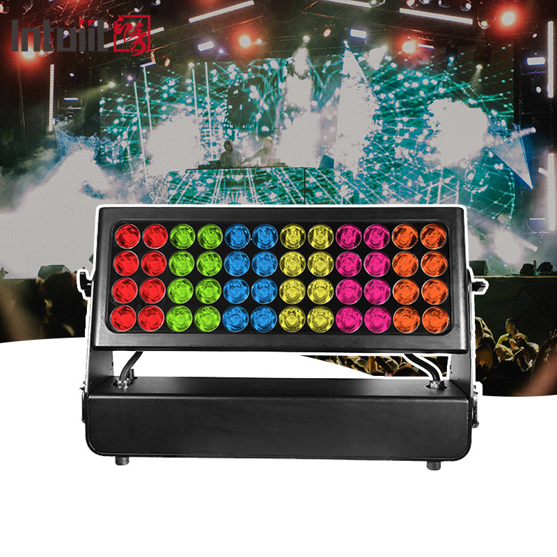 1500W RGBW 4in1 สีเมือง LED กลางแจ้ง Wall Wash ไฟ DMX512 กันน้ํา IP65 ไฟเมืองพลังงานสูง