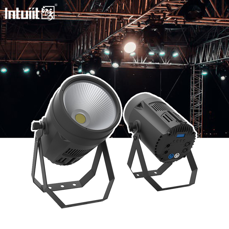 4in1 RGBW LED par light Cob Stage Blinder Light 200w Dmx512 ไฟฉายเวที LED Cob