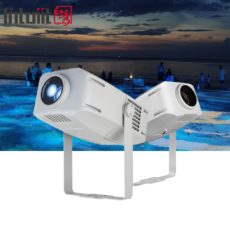 โปรเจคเตอร์คลื่นน้ํา LED นอก 400W RGBW ลื่นน้ํา ผลแสง มหาสมุทร ลื่นแสง