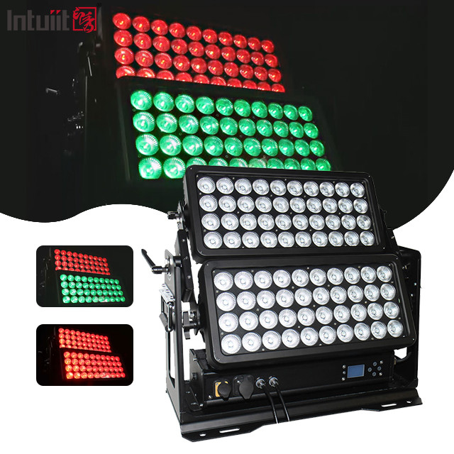 400W 800W 1500W IP65 ภายนอก กันน้ํา เมือง สี RGBW Strobe stage Lighting Dmx Led Wall Washer Light